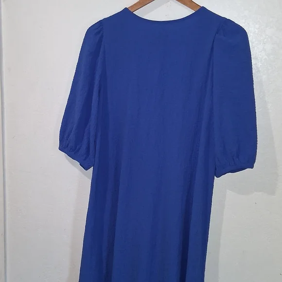 ANTHRO' MAEVE Blue Scarletta Dress - Picture 7 of 8